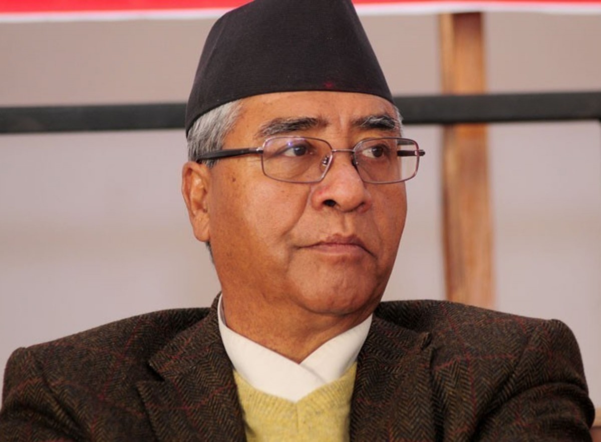 देशव्यापी प्रदर्शनमा मास्क प्रयोग र भौतिक दूरी कायम गर्न देउवाको अपील (विज्ञप्तिसहित)