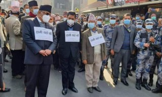 आज देशभर विरोध प्रदर्शन गर्दै प्रचण्ड–नेपाल समूह