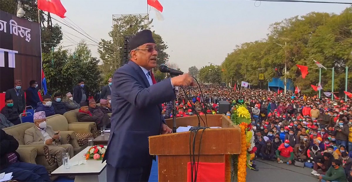 चोरी औलो ठड्याउदै प्रचण्डले अदालतलाई भने - ओलीको कदम सहि भयो भने शान्ति प्रक्रिया ‘डिरेल’ हुन्छ
