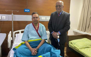 झलनाथ खनालको स्वास्थ्य परीक्षण दिल्लीको अपोलो अस्पतालमा