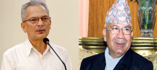 ५ लाख लिएर ओलीको पक्षमा बहस गरेका वकिलले माधव र बाबुराम विरुद्ध हालेको मुद्दामा सुनुवाई हुँदै