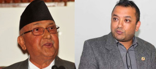 प्रधानमन्त्रीका लागि नालायक र हाँस्यकलाकारका लागि लायक भन्दै गगनले ओलीलाई यसरी उडाए