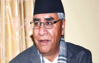 सभापति देउवाद्वारा अन्सारीको निधनप्रति दुःख व्यक्त