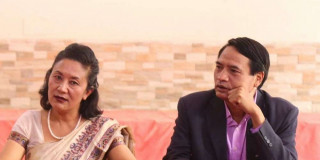 उषाकला र शेरबहादुर ओली समूहमा प्रवेश, आमसभामा ओलीले गरे घोषणा