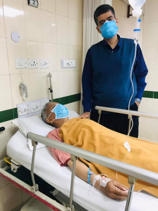 दिल्लीमा पूर्वप्रधानमन्त्री बाबुराम भट्टराईको स्वास्थ्य परीक्षण जारी, रिपोर्ट आउन अझै ४ दिन लाग्ने