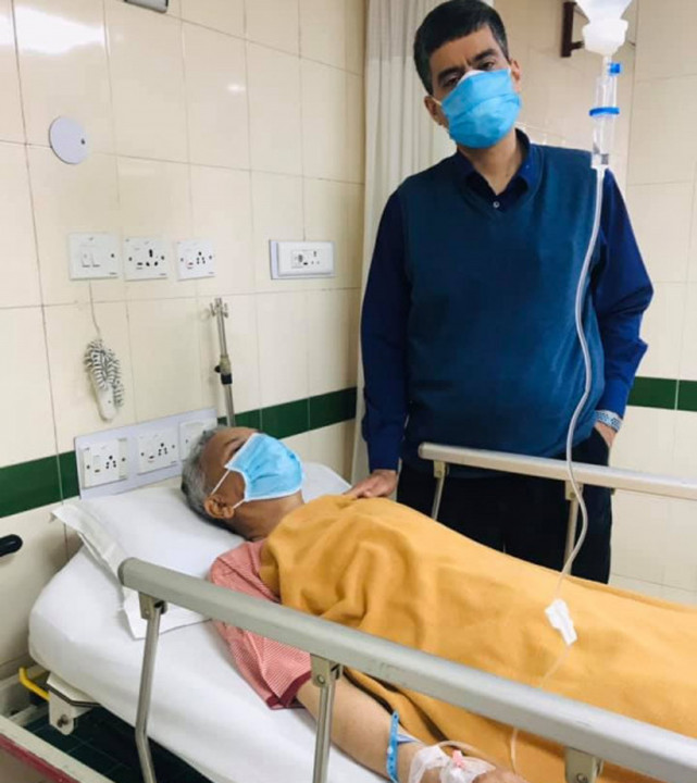 डा. बाबुराम भट्टराई अस्पताल भर्ना