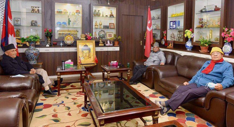 वामदेवसँग ओलीको प्रस्ताव: एक वर्ष प्रम रहन दिनु, अर्को वर्ष प्रचण्डलाई छाड्छु