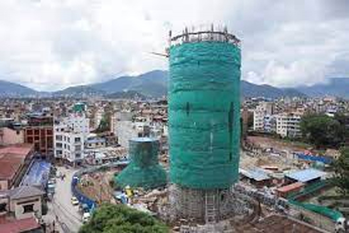 बन्दै गरेको धरहराको बाहिरी काम सबै सकियो, कहिले बाट संचालनमा आउँछ ?