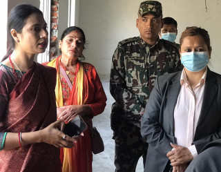 महिलामन्त्रीद्वारा बालगृह स्थापनाका लागि अनुगमन