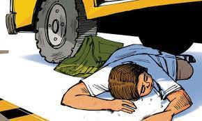 ट्रकको ठक्करबाट प्रहरीको मृत्यु    