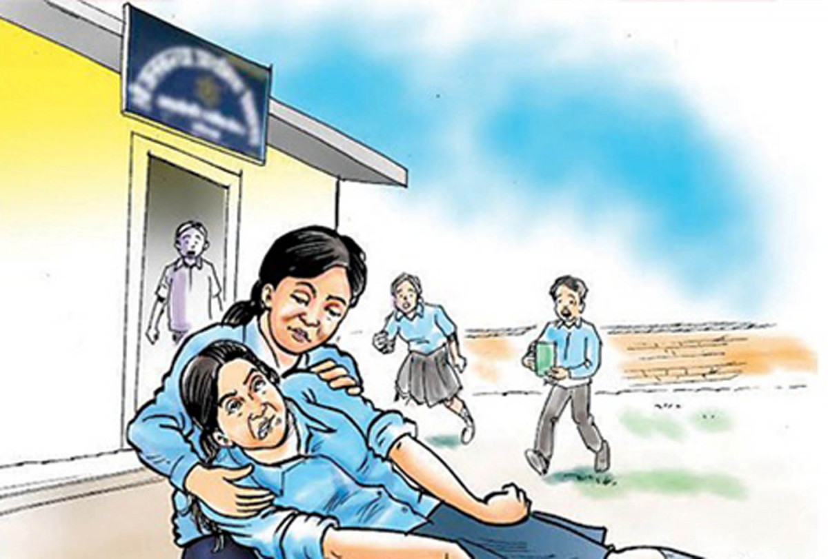 भाइरल रोगबाट विद्यार्थी सङ्क्रमित
