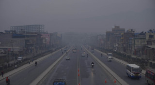 काठमाडौंमा वायु प्रदूषण उच्च, वायुमण्डलमा धूलोसँगै धूँवा मिसियो