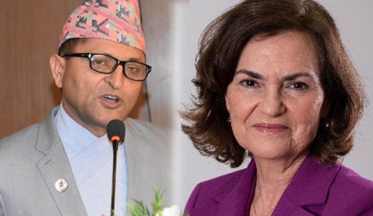 राष्ट्रियसभाका अध्यक्ष तिमिल्सिना र स्पेनका उपप्रधानमन्त्रीबीच भेटवार्ता