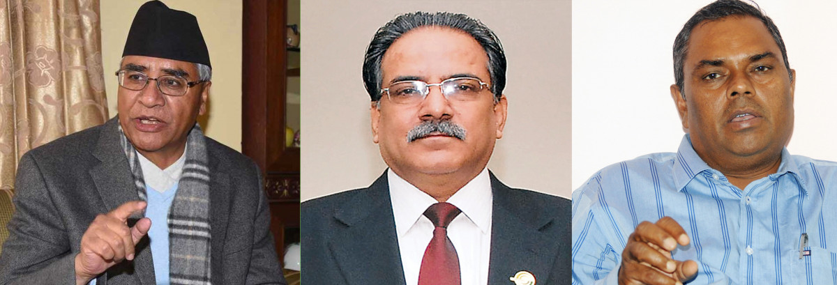 देउवाले प्रचण्ड र उपेन्द्रलाई साक्षी राखेर ओली सरकार गिराउन थाले पहल, भोलि निर्णायक वार्ता हुँदै 