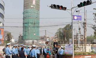 नागस्थान चोकमा ट्राफिक बत्ती