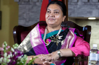 राष्ट्रपति भण्डारीद्वारा नर्सको उच्च प्रशंसा