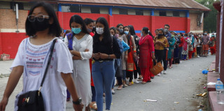 सिटिइभिटीको तालिम लिनेको भृकुटीमण्डपमा लाग्यो लर्को