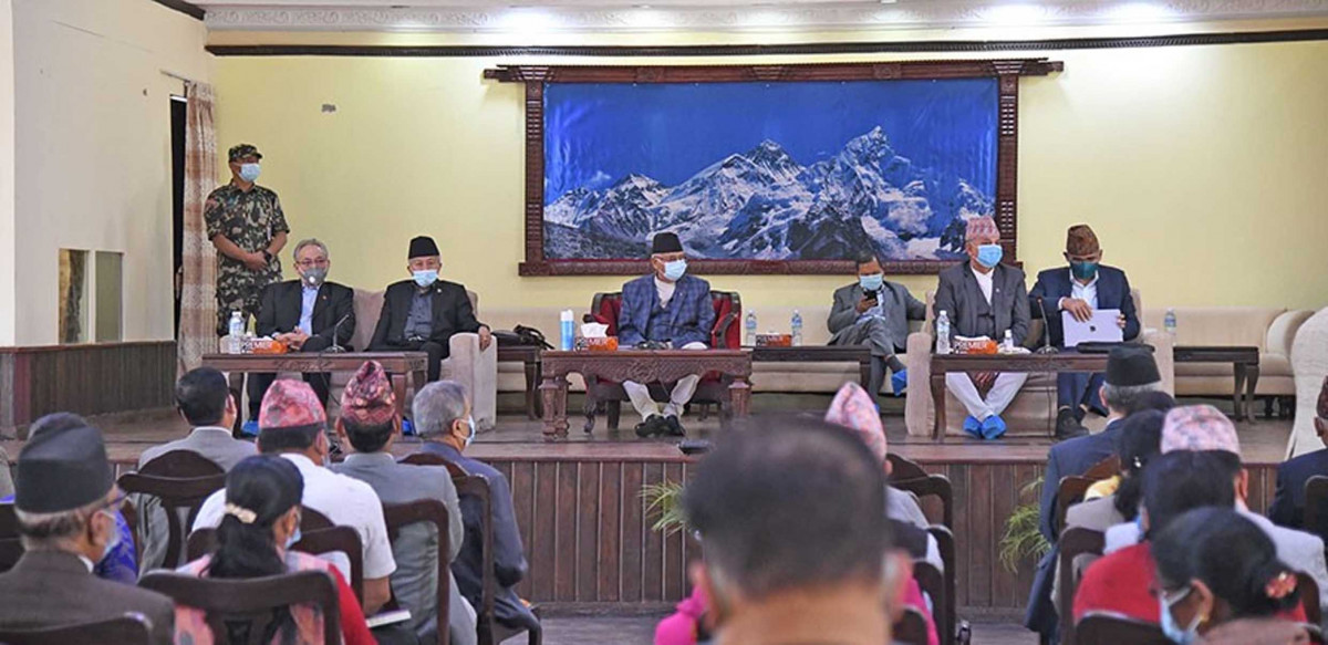 एकाएक फेरियो एमाले बैठकका एजेन्डा : महाधिवेशन आयोजक कमिटीले गठन गर्‍यो नयाँ स्थायी कमिटी