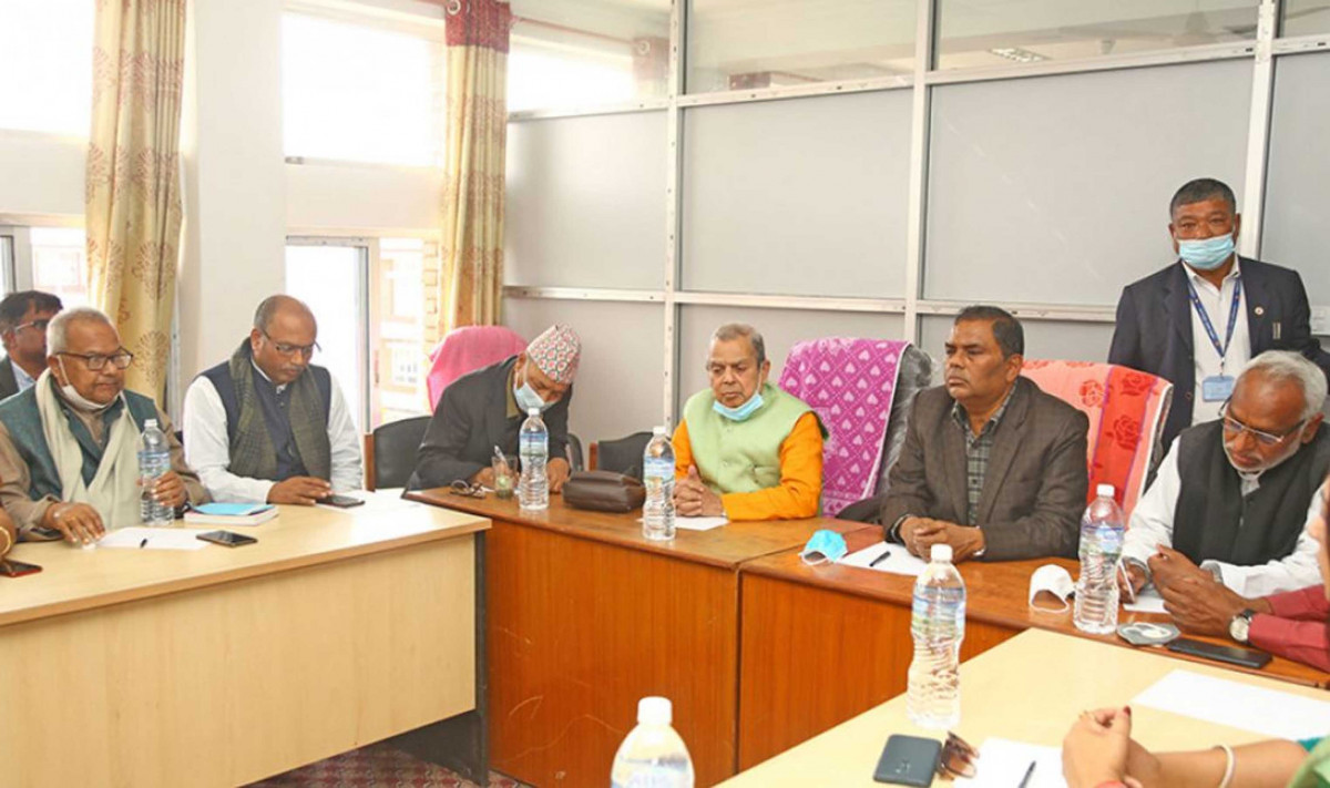 जसपाको पदाधिकारी बैठक जारी