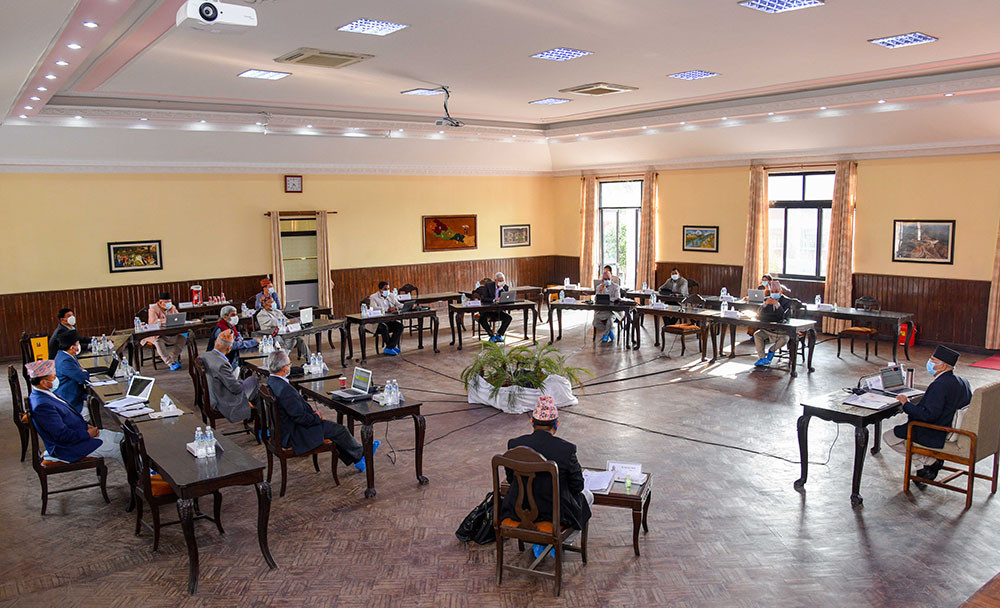 मन्त्रिपरिषद् बैठक : गण्डकीमा पौडेल र सुदूरपश्चिम यादवलाई प्रदेश प्रमुखमा नियुक्त गर्ने निर्णय