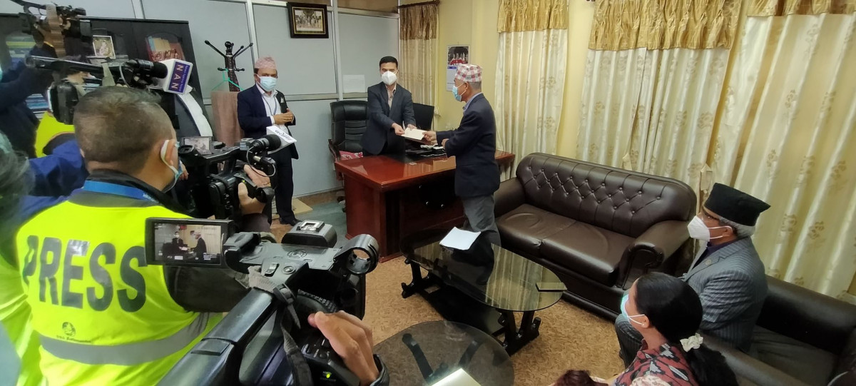 माओवादी केन्द्रले बुझायो सरकारबाट समर्थन फिर्ता लिएको पत्र (पत्रसहित)