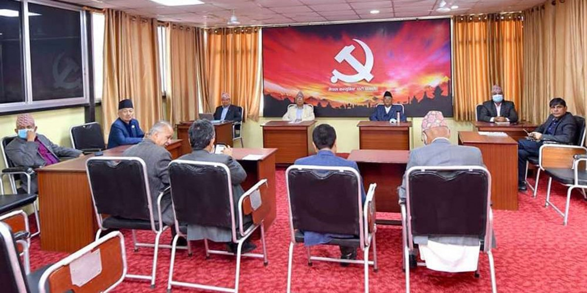 एमालेमा दुई पक्षबीच तीव्र वार्ता, भेटिएन सहमतिको बिन्दु