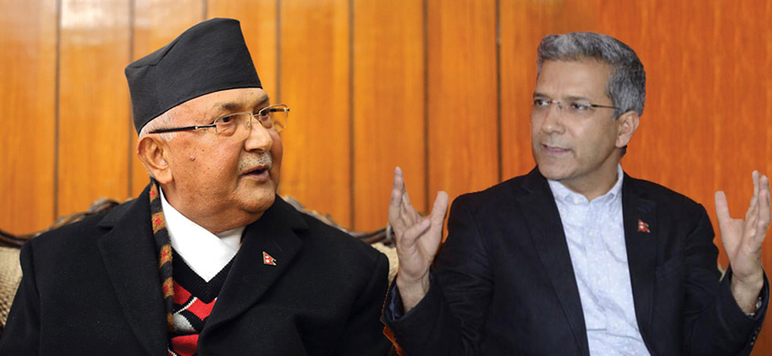 प्रधानमन्त्रीलाई रवीन्द्र मिश्रले  दिए यस्तो झड्का