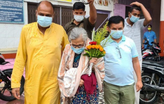 ९१ बर्षीय उपमेयर कार्की  कोरोना सङ्क्रमणमुक्त