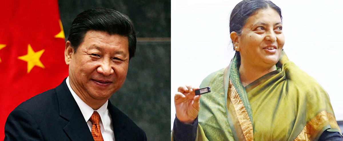 खोप कूटनीतिमा राष्ट्रपतिको सक्रियता बढ्न थाल्यो, सी जिङपिङसँग पौने घण्टा टेलिफोन संवाद