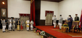 सात मन्त्रीले लिए शपथ, २५ सदस्यीय मन्त्रिपरिषद्ले पायो पूर्णता (सूचीसहित)