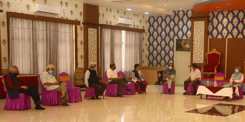 रामचन्द्र पौडेल पक्षधरको बैठक जारी, को को भए सहभागी?