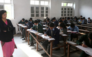 कक्षा १२ को परीक्षा तयारीमा विद्यालय