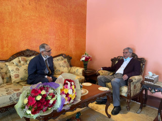 प्रधानमन्त्री देउवालाई भारतीय राजदूतको बधाई