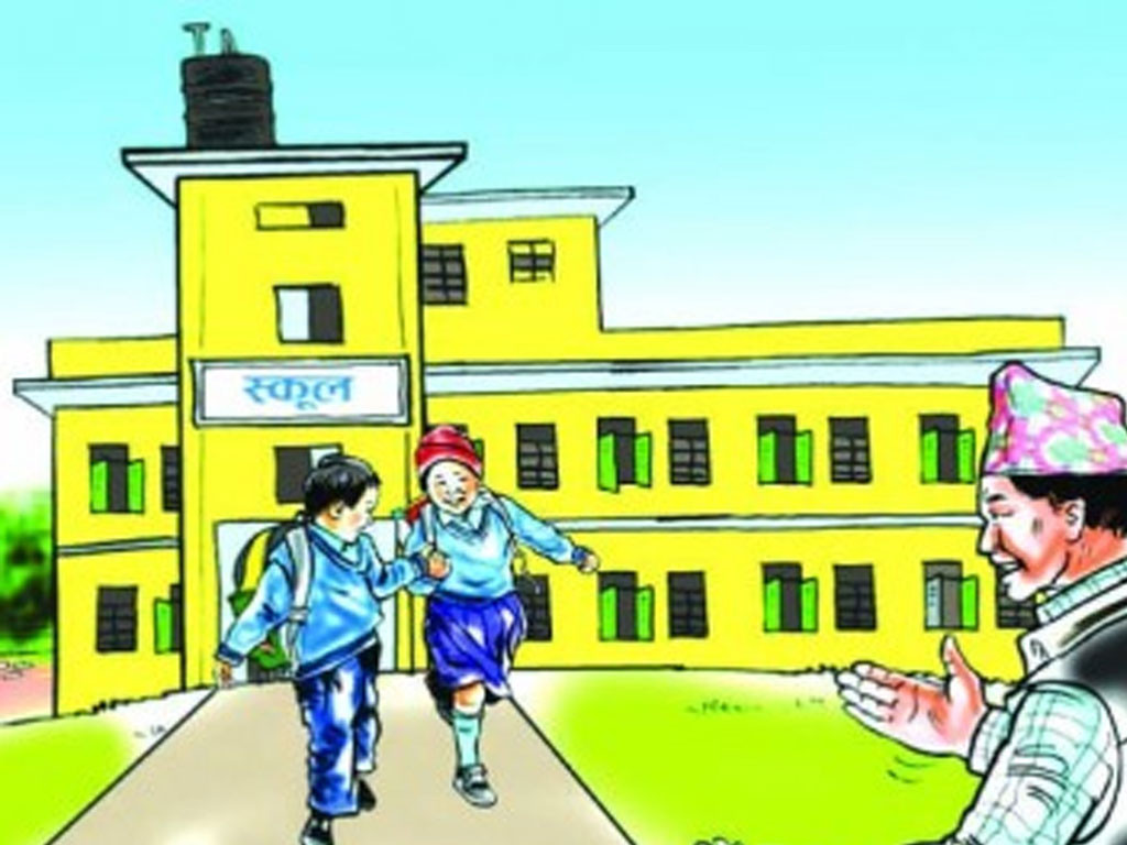 विद्यालय बन्दको असर : साना बालबालिकाले क, ख बिर्सिए