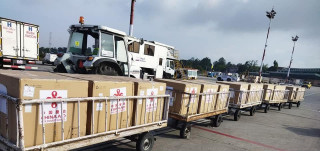 चीनबाट आइपुग्यो ४० लाख डोज 'भेरोसेल' खोप