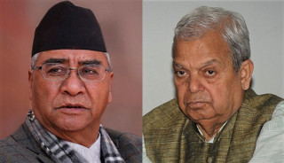 प्रधानमन्त्री देउवा र महन्थ ठाकुर पक्षबीच भेटवार्ता