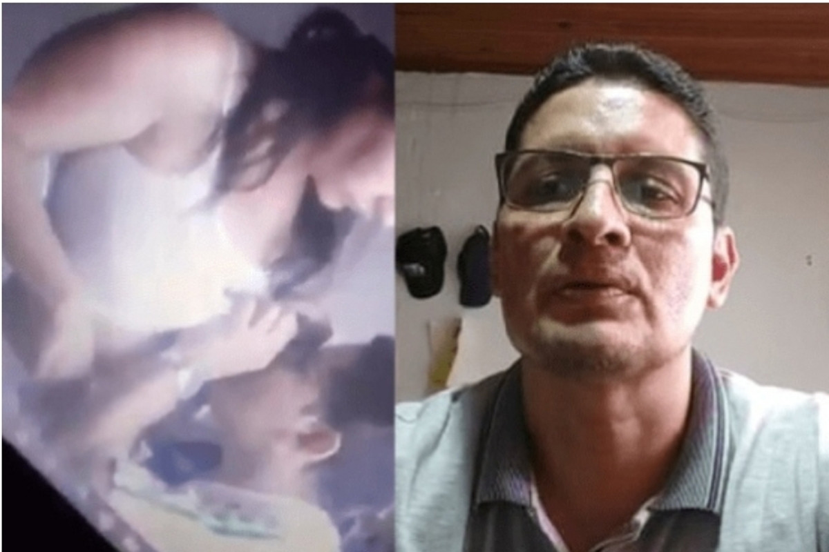 अनलाइन कक्षा सकिएपछि क्यामेरा बन्द ठानेका शिक्षकले श्रीमतीसँगको सबै हर्कत बाहिरियो, आखिर के थियो त्यो भिडियोमा