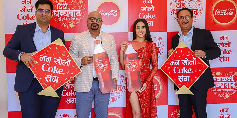 नायिका स्वस्तिमा बनिन् कोका–कोलाको ब्रान्ड एम्बेसडर