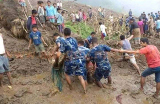 पाँचथरको  पहिरोमा बेपत्ता दुईजनाको शव फेला पर्यो