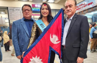 मिस वर्ल्डमा सहभागी हुन अमेरिका उडिन् नम्रता  श्रेष्ठ