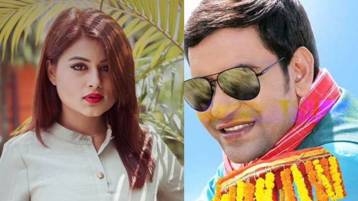 भोजपुरी अभिनेता दिनेशलालसँग जोडी बाँध्दै शिल्पा पोखरेल