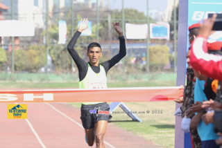 कृष्णले जिते प्रधानसेनापति खुला म्याराथन उपाधि