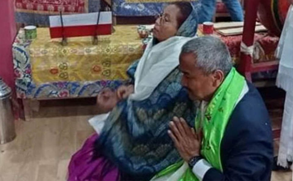 मेलम्चीमा अब क्षति नहोस् भनेर मन्त्री चौधरीले गर्नुभयो क्षमा पूजा