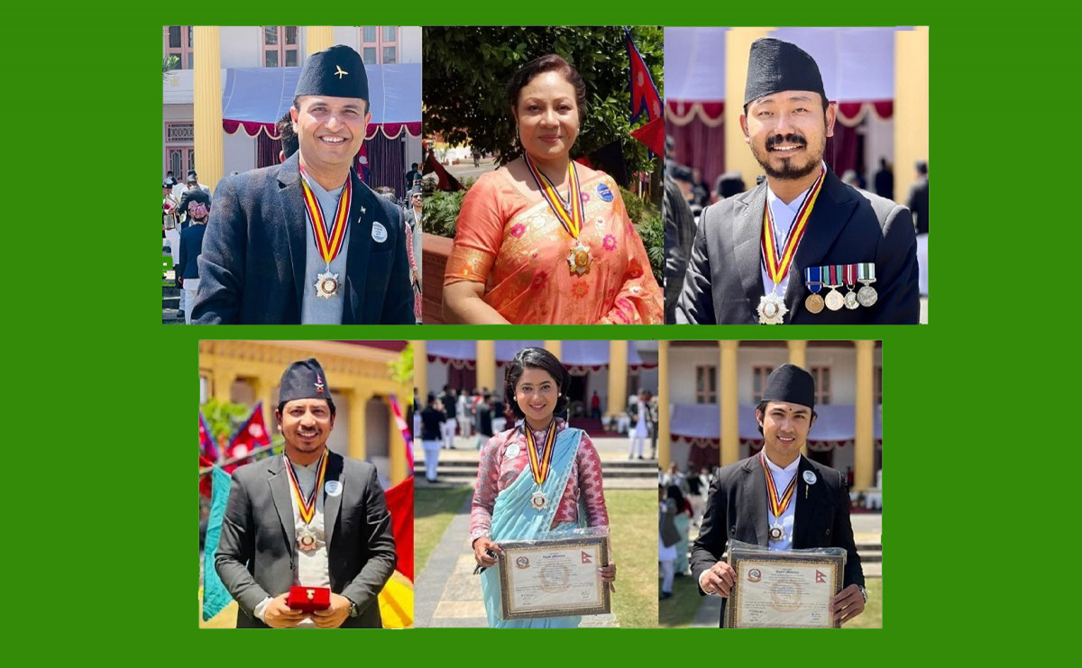 राष्ट्रपतिको हातबाट विभुषित हुने कलाकारहरू (सूचीसहित)