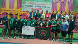 आर्मीले जित्यो मुख्यमन्त्री राष्ट्रिय पुरुष कबड्डीको उपाधि
