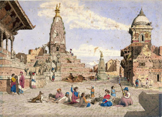 शिलु महादेव मन्दिरमा ३७१ वर्ष पुरोनो ‘बो’ सिंह पुनःस्थापना