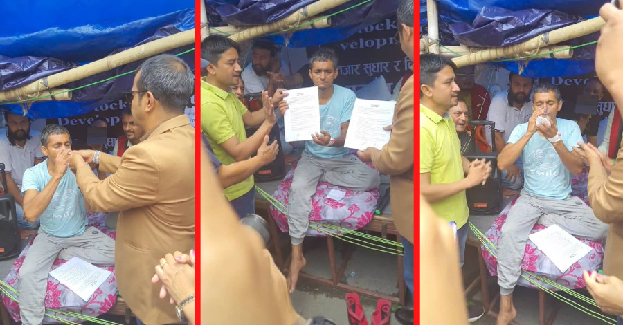 तिलक कोइरालाले तोडे अनसन: माग सम्बोधन गर्ने सहमति, यस्ता छन् १९ बुँदे मागहरु!