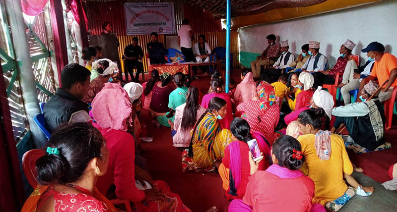 धामीझाँक्री जातीय विभेद् अन्त्यको अभियानमा