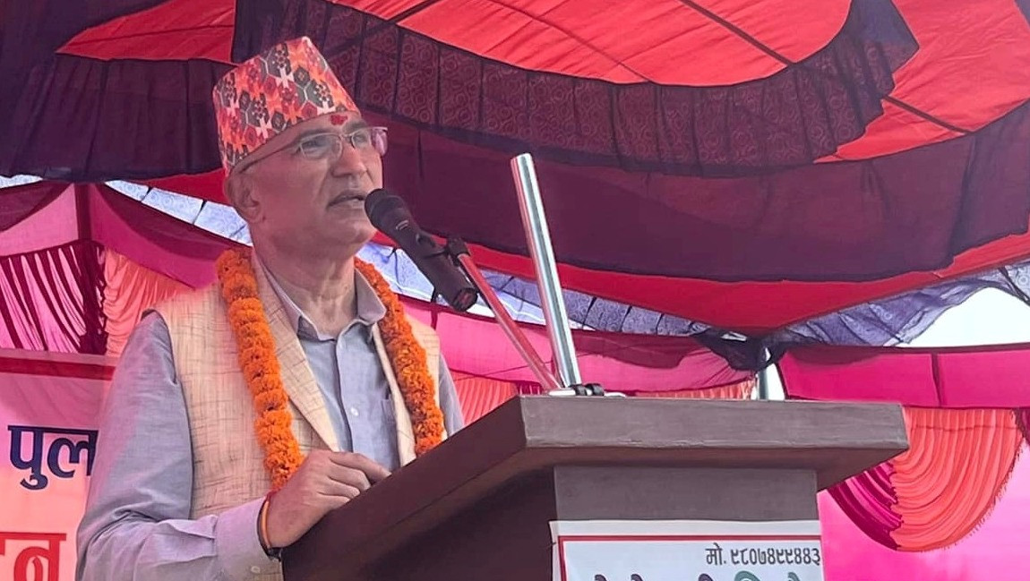 विकासका काममा भद्दा राजनीति नगरौं–विष्णु पौडेल