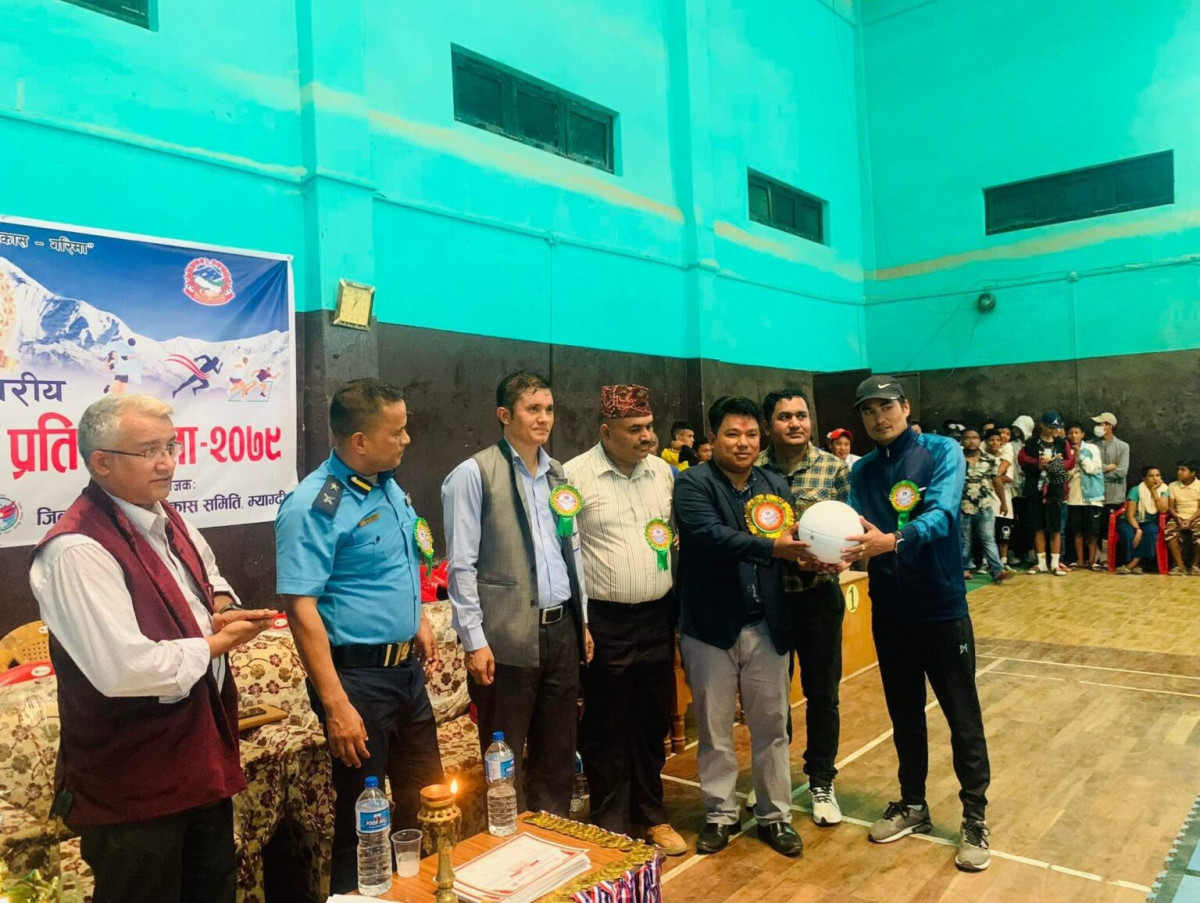 म्याग्दीमा सातौँ राष्ट्रपति रनिङ शिल्ड प्रतियोगिता सुरु